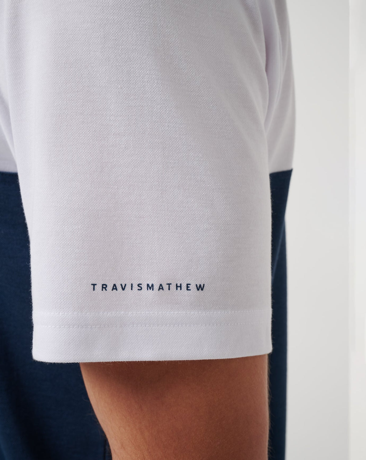 New York Yankees Home Run Leader Polo White/Navy | Travis Mathew