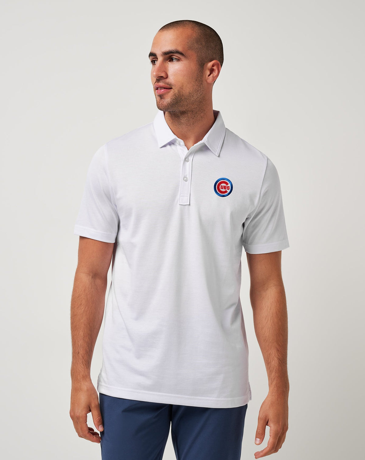 Chicago Cubs The Zinna Polo White | Travis Mathew