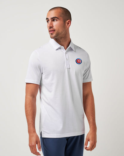 Chicago Cubs The Zinna Polo White | Travis Mathew