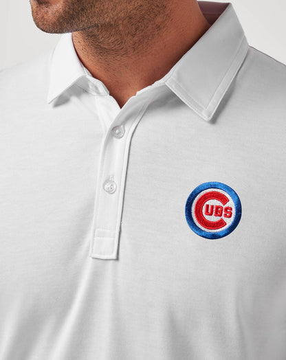 Chicago Cubs The Zinna Polo White | Travis Mathew