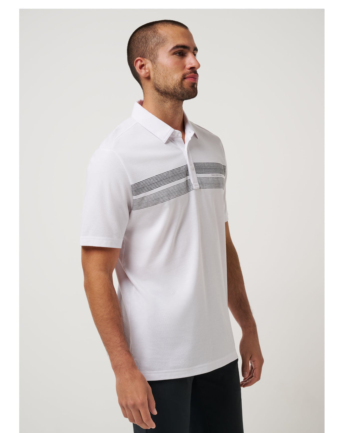 Pittsburgh Pirates Top Recruit Polo White | Travis Mathew