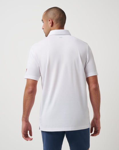 Washington Nationals Top Recruit Polo White | Travis Mathew
