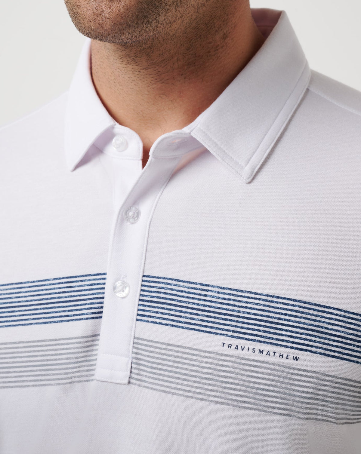 Washington Nationals Top Recruit Polo White | Travis Mathew