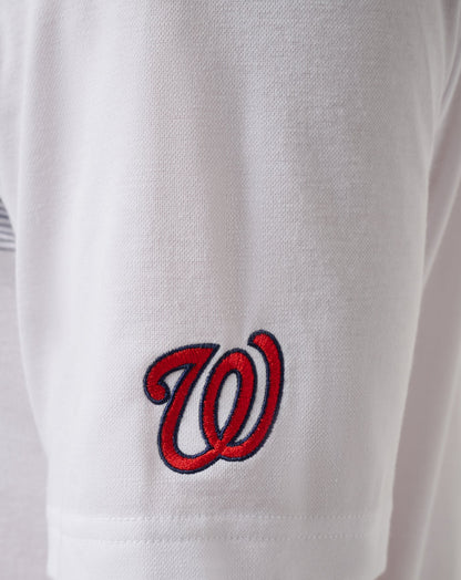 Washington Nationals Top Recruit Polo White | Travis Mathew