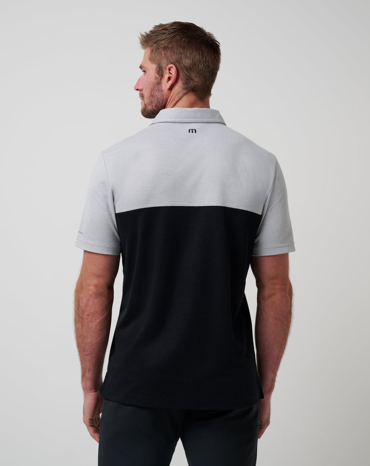 Pittsburgh Pirates Home Run Leader Polo Heather Grey/Black | Travis Mathew