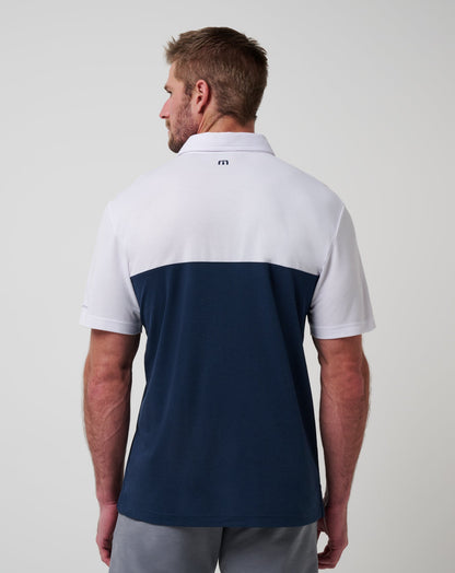 St Louis Cardinals Home Run Leader Polo White/Navy | Travis Mathew