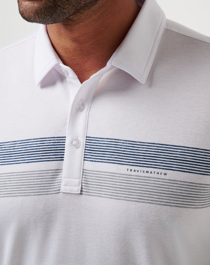 St Louis Cardinals Top Recruit Polo White | Travis Mathew
