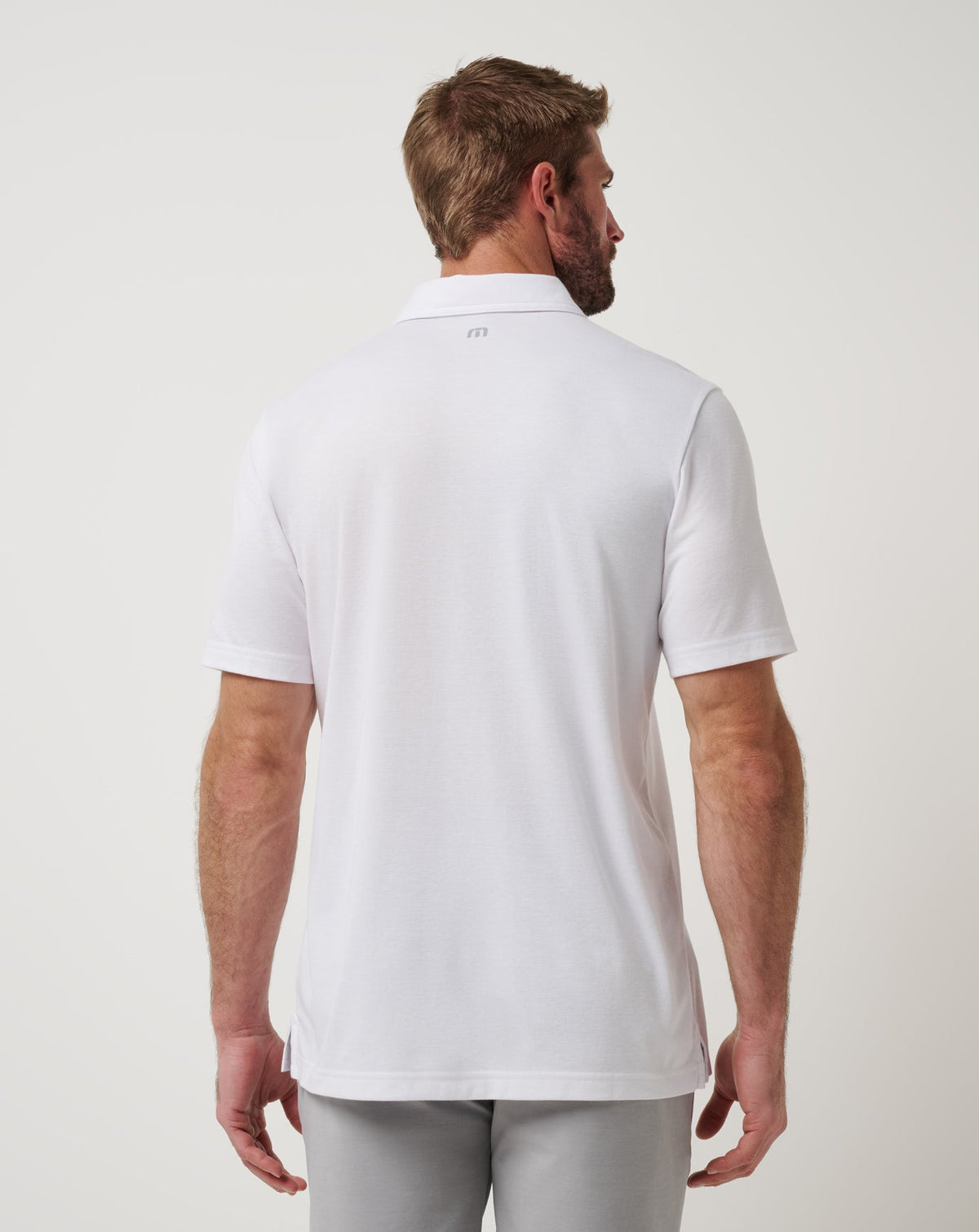 Atlanta Braves Top Recruit Polo White | Travis Mathew