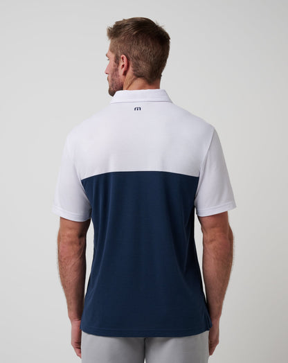 Cleveland Guardians Home Run Leader Polo White/Navy | Travis Mathew