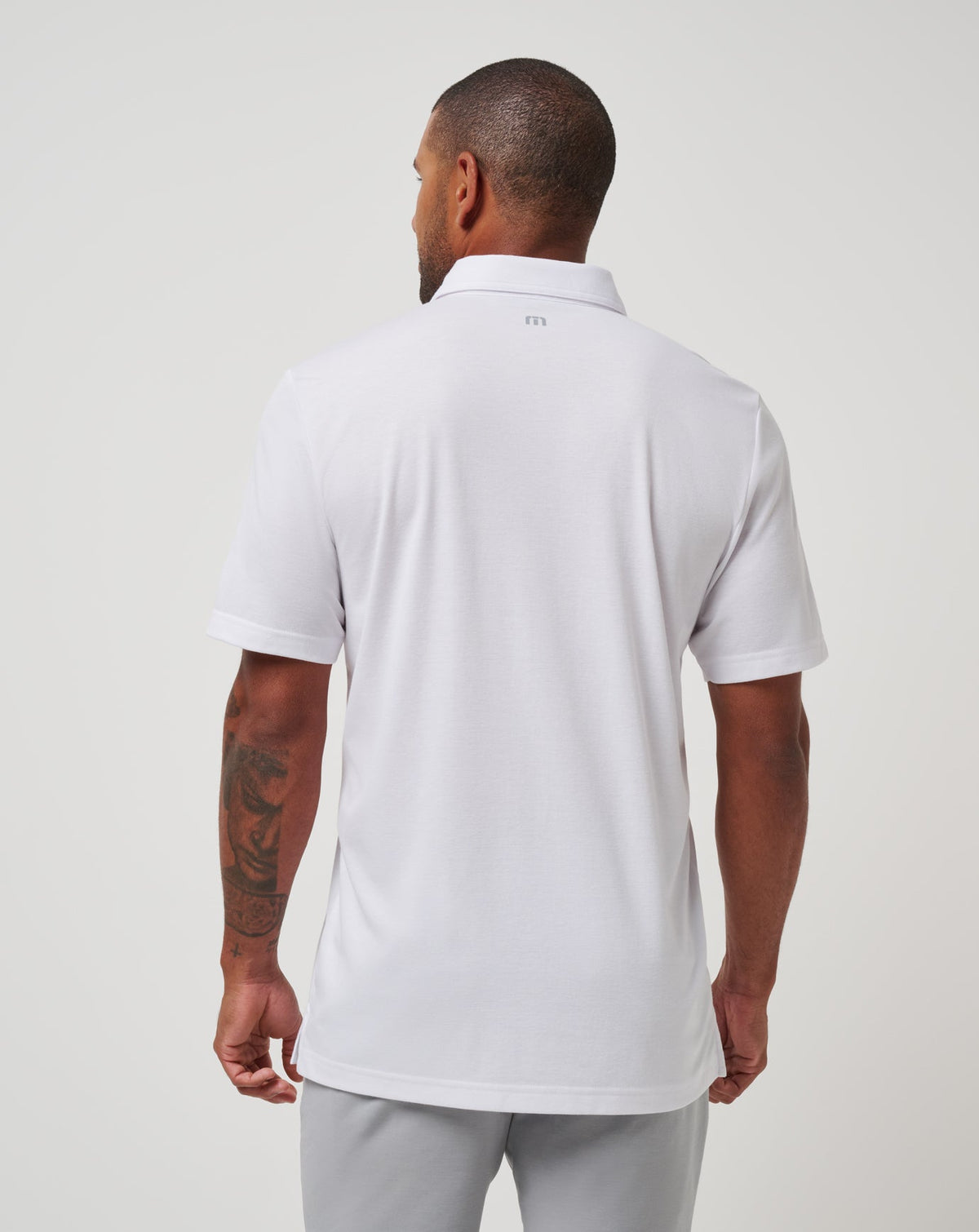 Cleveland Guardians Top Recruit Polo White | Travis Mathew