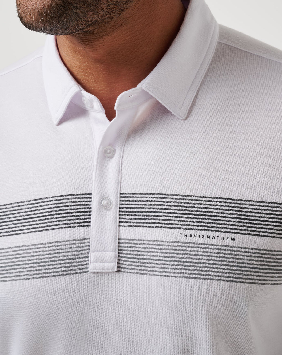 Arizona Diamondbacks Top Recruit Polo White | Travis Mathew