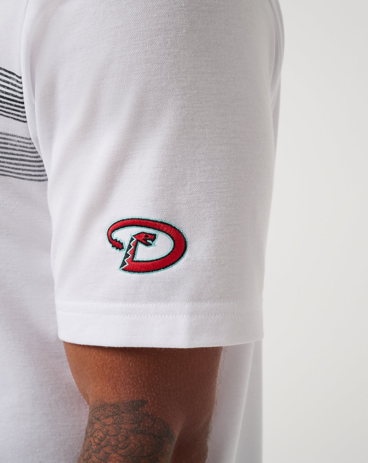 Arizona Diamondbacks Top Recruit Polo White | Travis Mathew