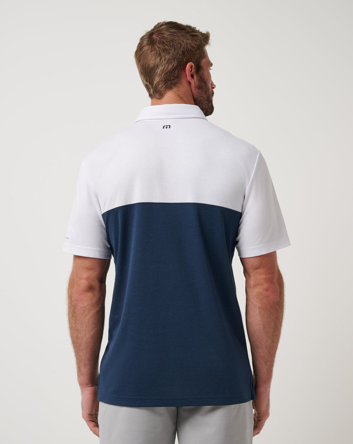 Los Angeles Angels Home Run Leader Polo White/Navy | Travis Mathew
