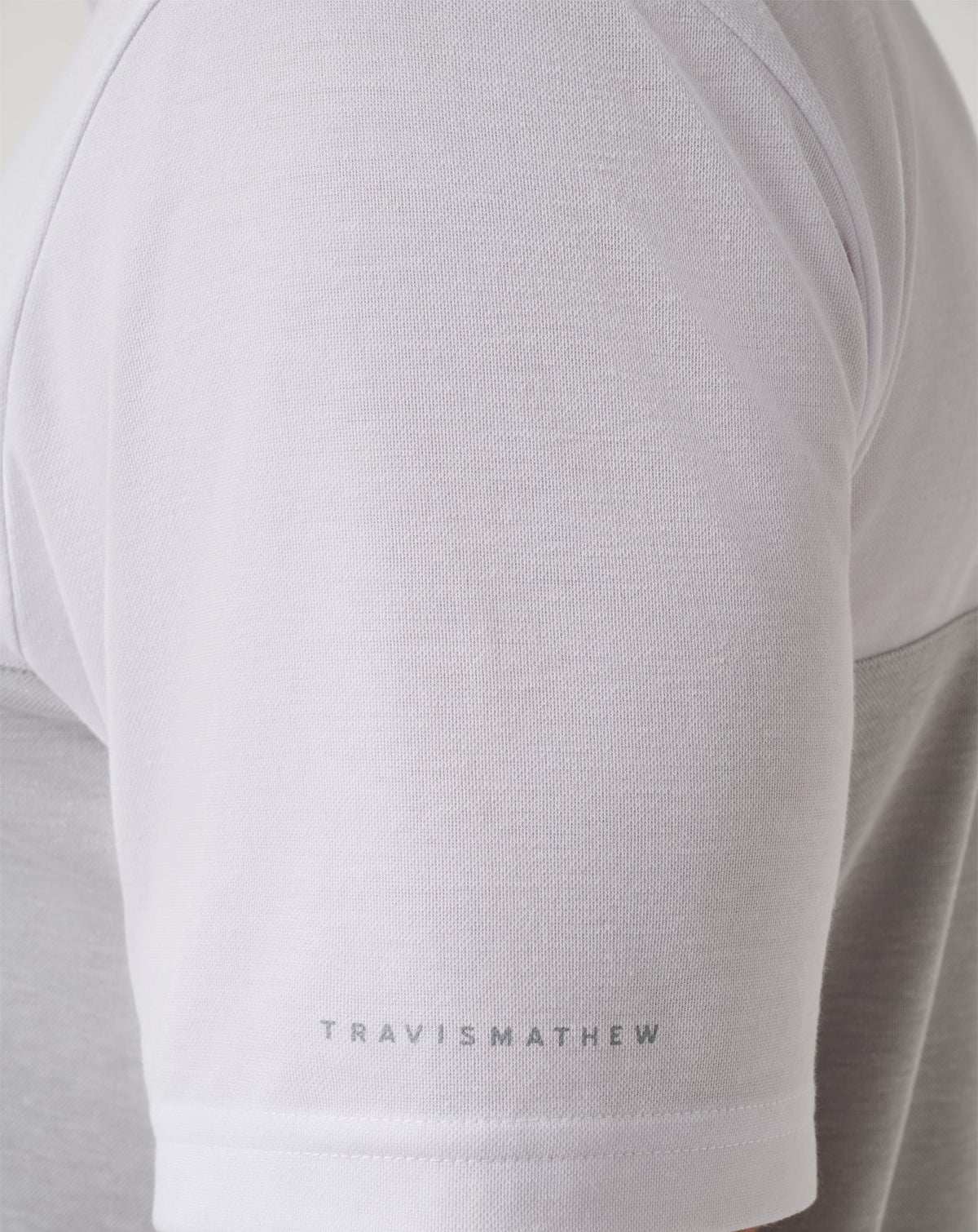 Texas Rangers Home Run Leader Polo White/Heather Grey | Travis Mathew