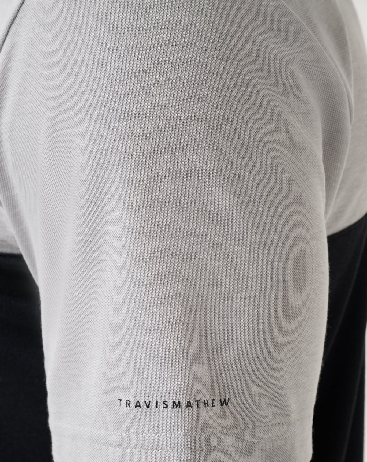 New York Mets Home Run Leader Polo Heather Grey/Black | Travis Mathew