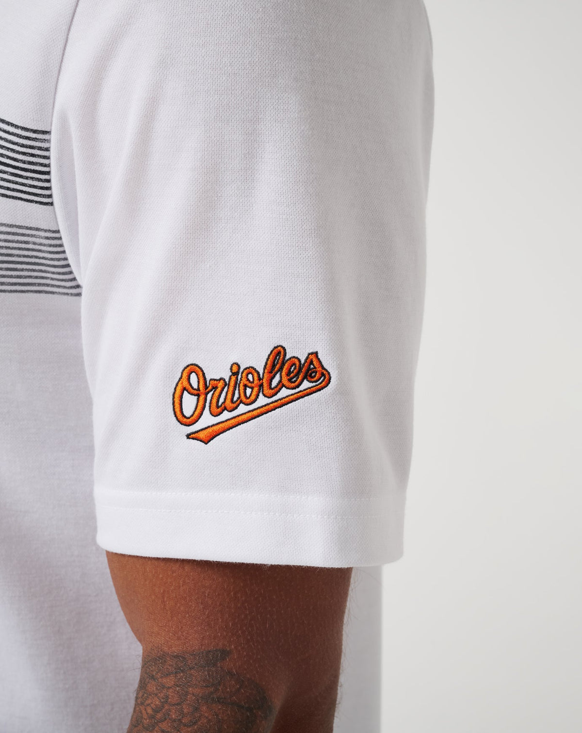 Baltimore Orioles Top Recruit Polo White | Travis Mathew