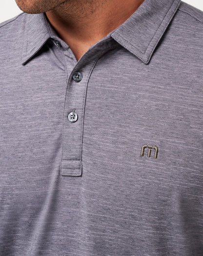 USC The Heater Polo Heather Microchip | Travis Mathew