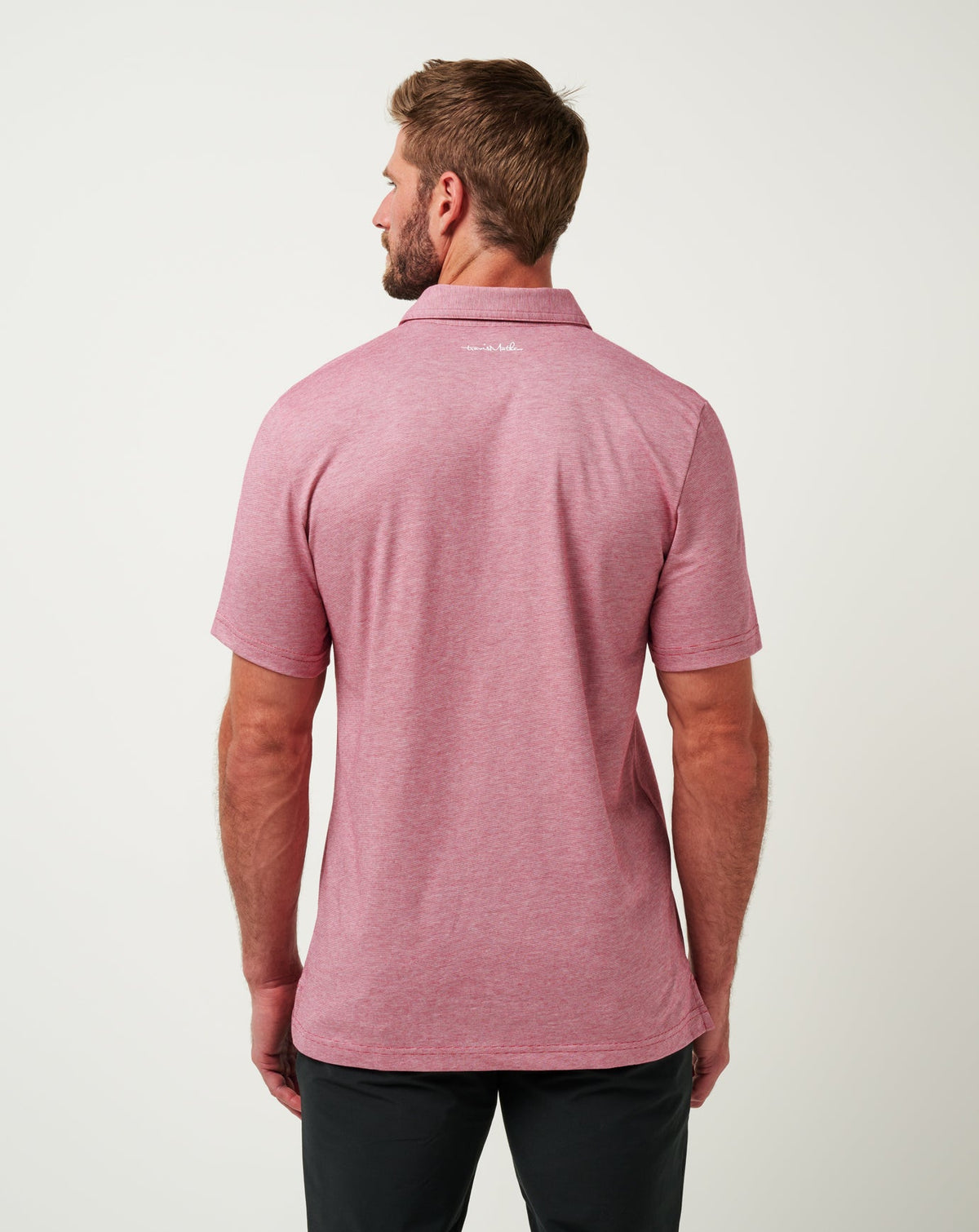 Arizona Diamondbacks The Zinna Polo Heather Cardinal | Travis Mathew