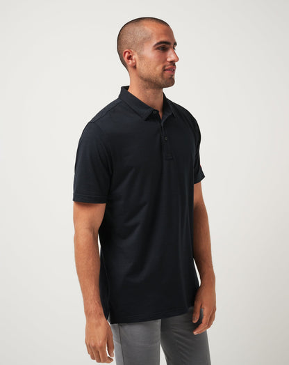 San Francisco Giants The Heater Polo Black | Travis Mathew