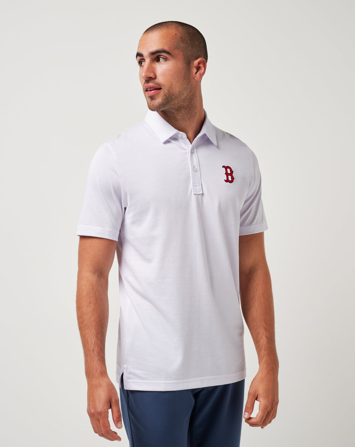 Boston Red Sox The Zinna Polo White | Travis Mathew