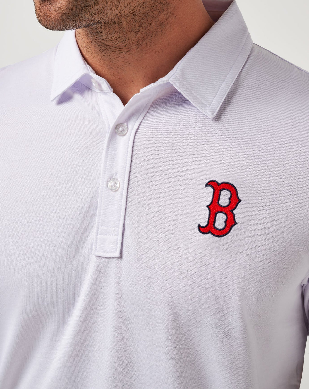 Boston Red Sox The Zinna Polo White | Travis Mathew