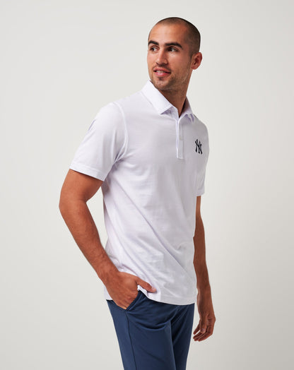 New York Yankees The Zinna Polo White | Travis Mathew