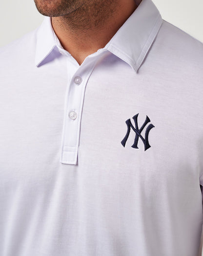 New York Yankees The Zinna Polo White | Travis Mathew