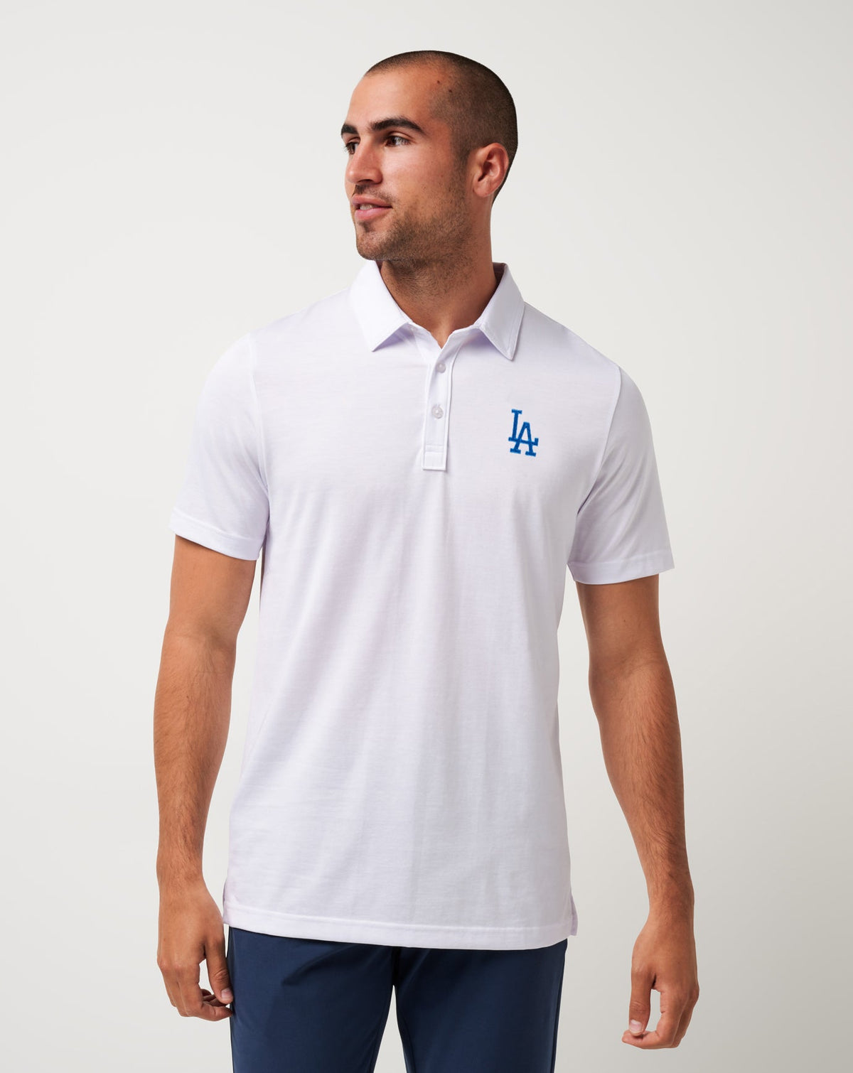 Los Angeles Dodgers The Zinna Polo White | Travis Mathew