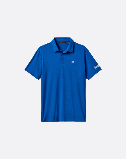 Los Angeles Dodgers Club Rules Polo Classic Blue | Travis Mathew