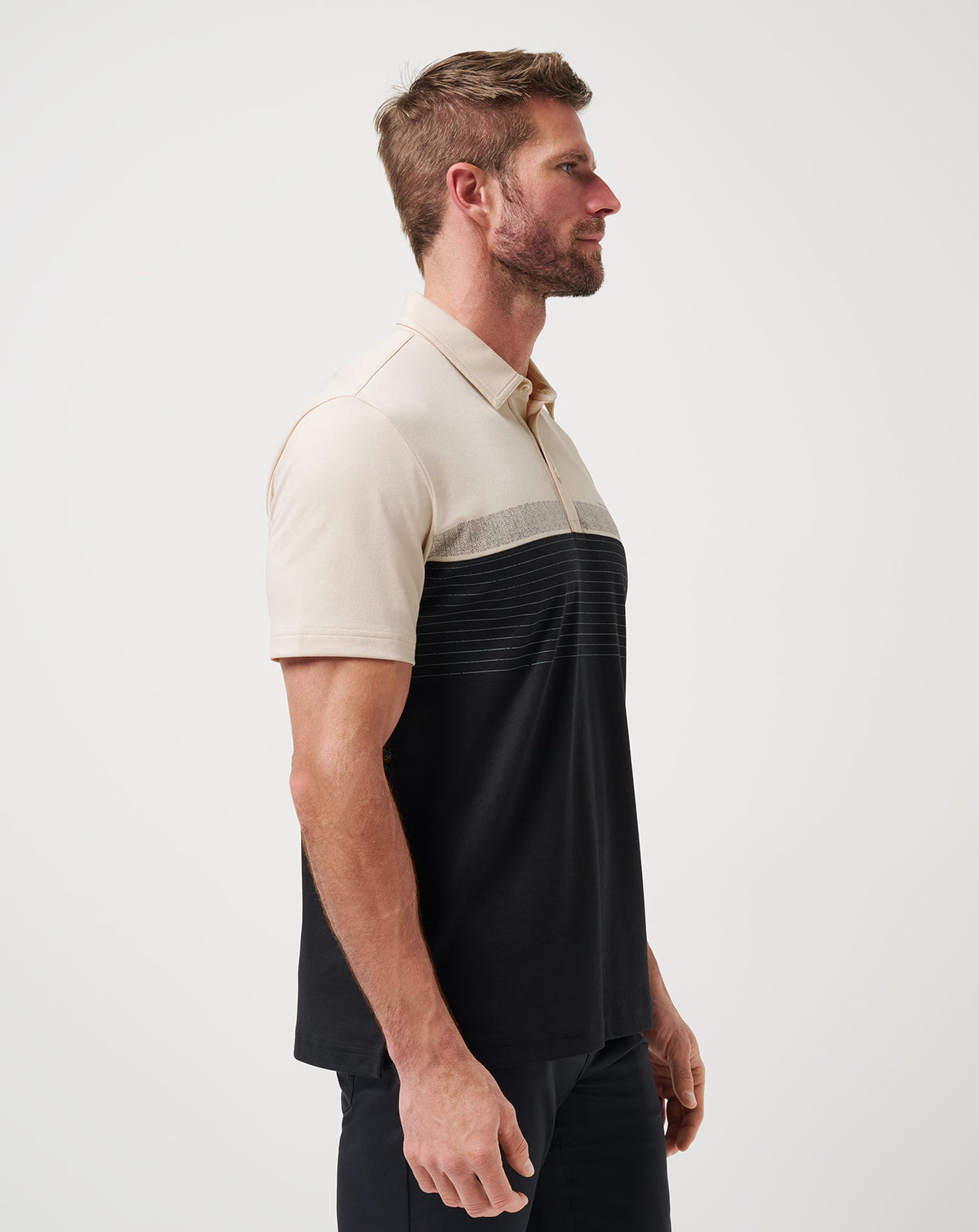 Hang Glide Polo Italian Sand | Travis Mathew
