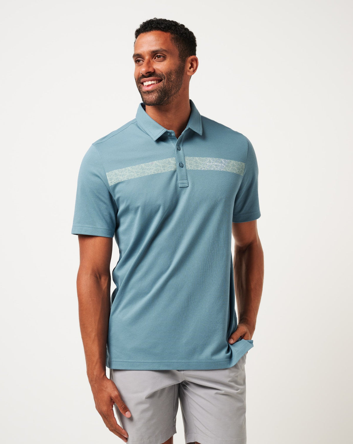 Full Flight Polo Captains Blue | Travis Mathew