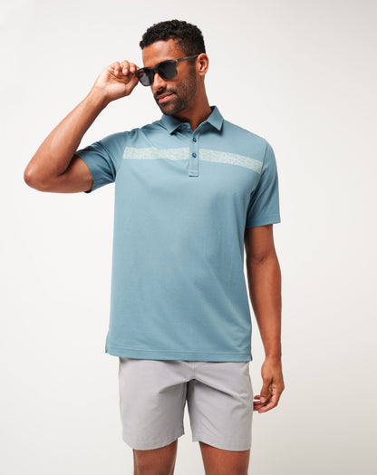 Full Flight Polo Captains Blue | Travis Mathew