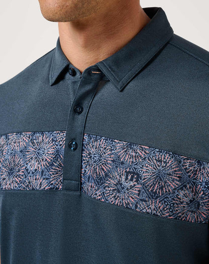 Good Good Acropolis Polo Mood Indigo/Vintage Indigo | Travis Mathew