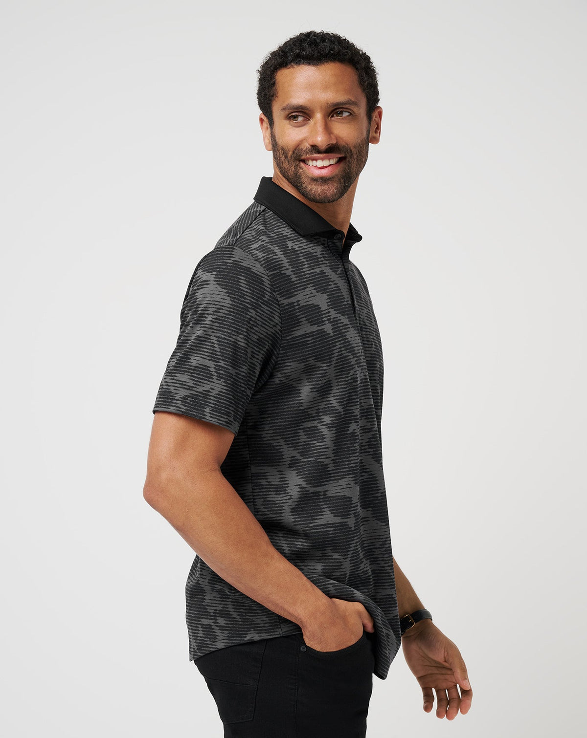 Study Abroad Polo Black | Travis Mathew