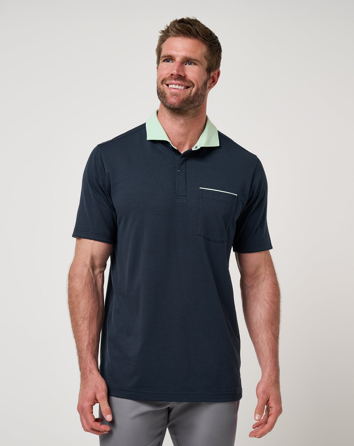 Fairway To Heaven Polo Total Eclipse | Travis Mathew