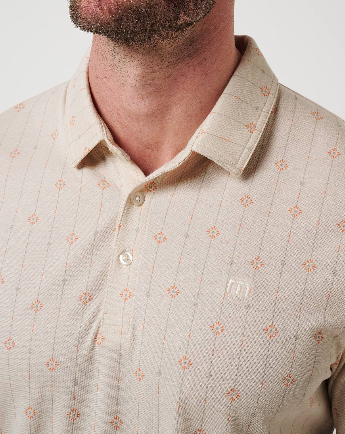 Deco Polo Moonbeam | Travis Mathew
