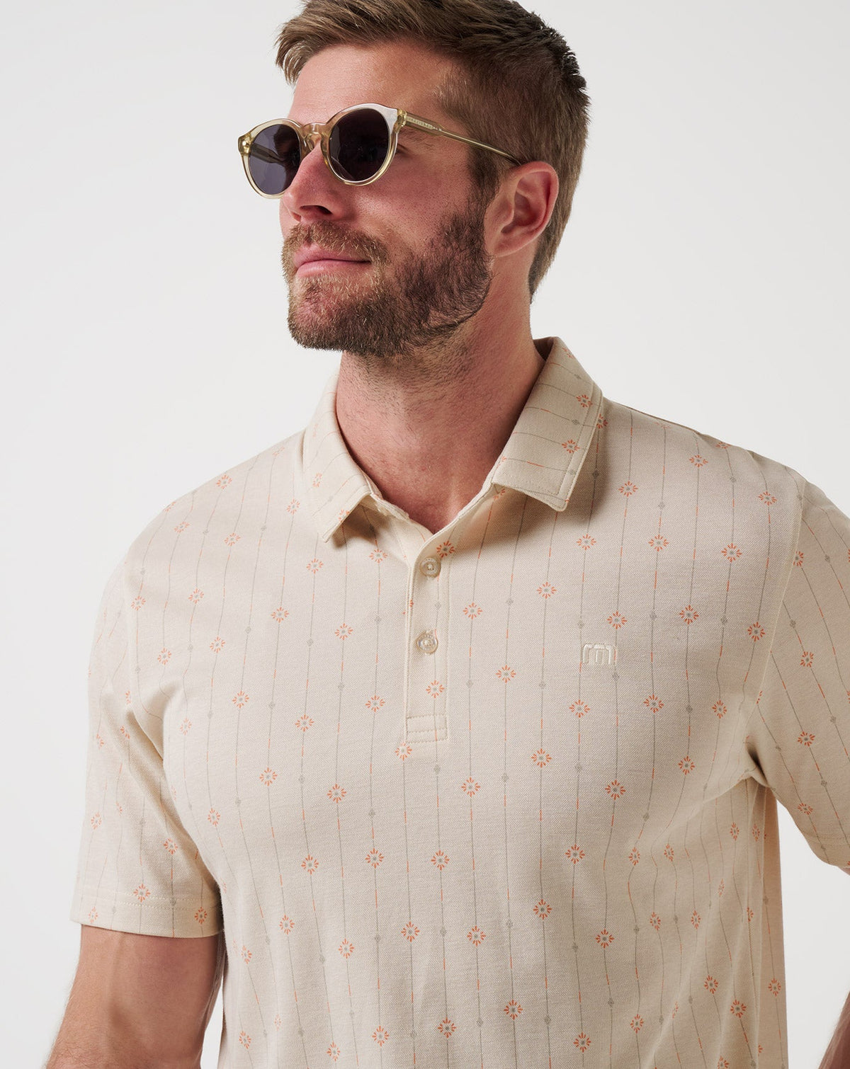 Deco Polo Moonbeam | Travis Mathew