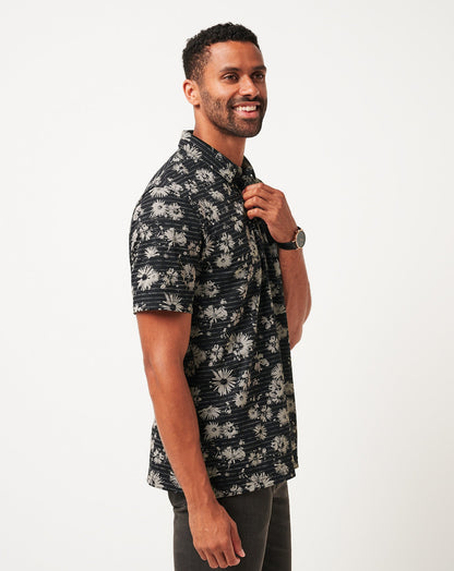 Shaded Grove Polo Black | Travis Mathew