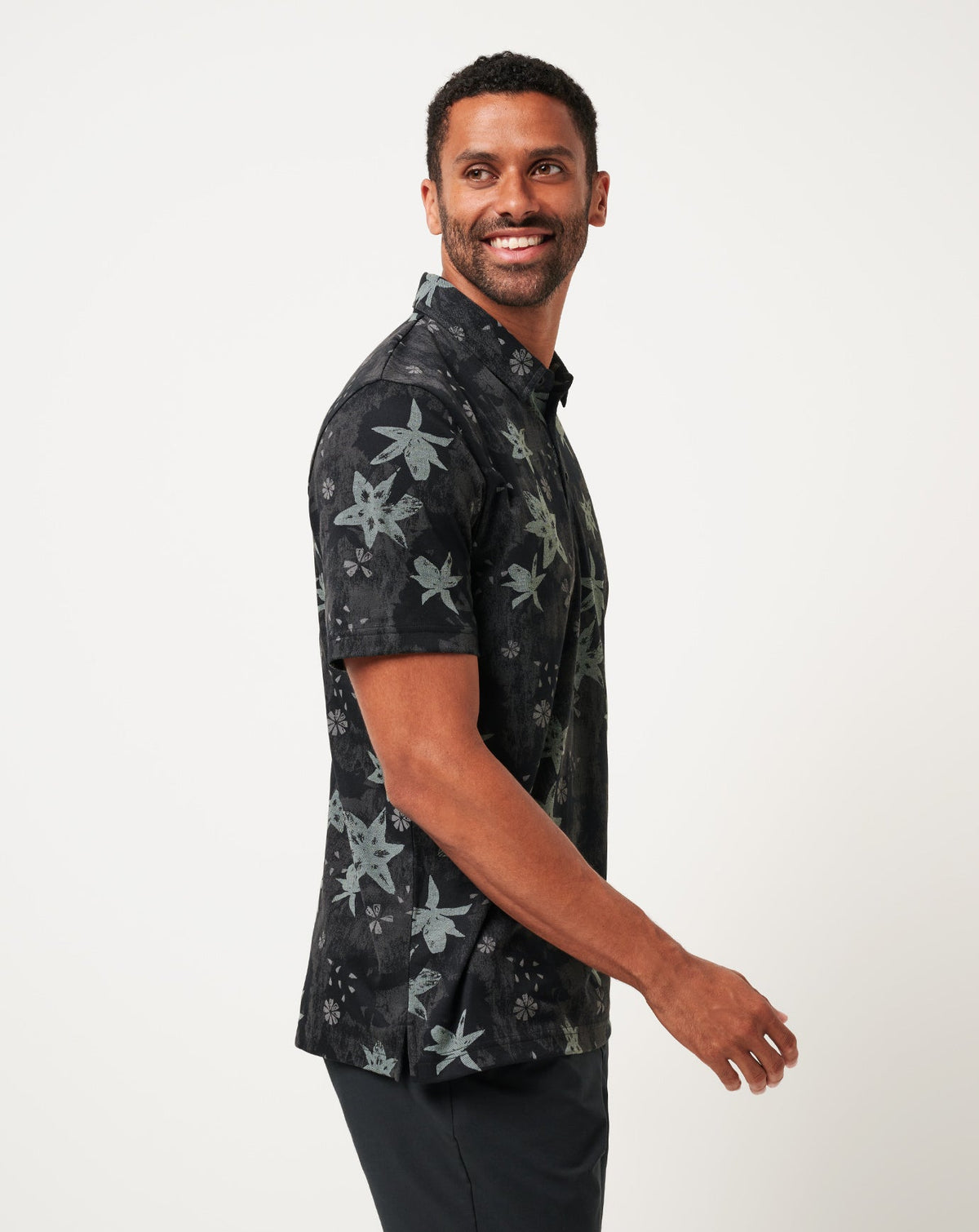 Trek Tide Polo Black | Travis Mathew