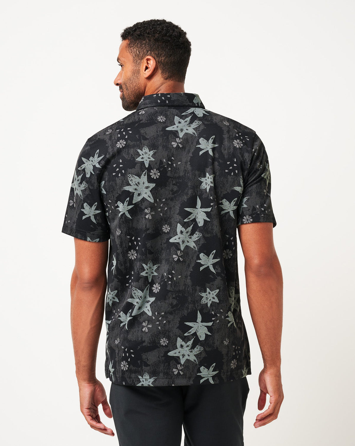 Trek Tide Polo Black | Travis Mathew