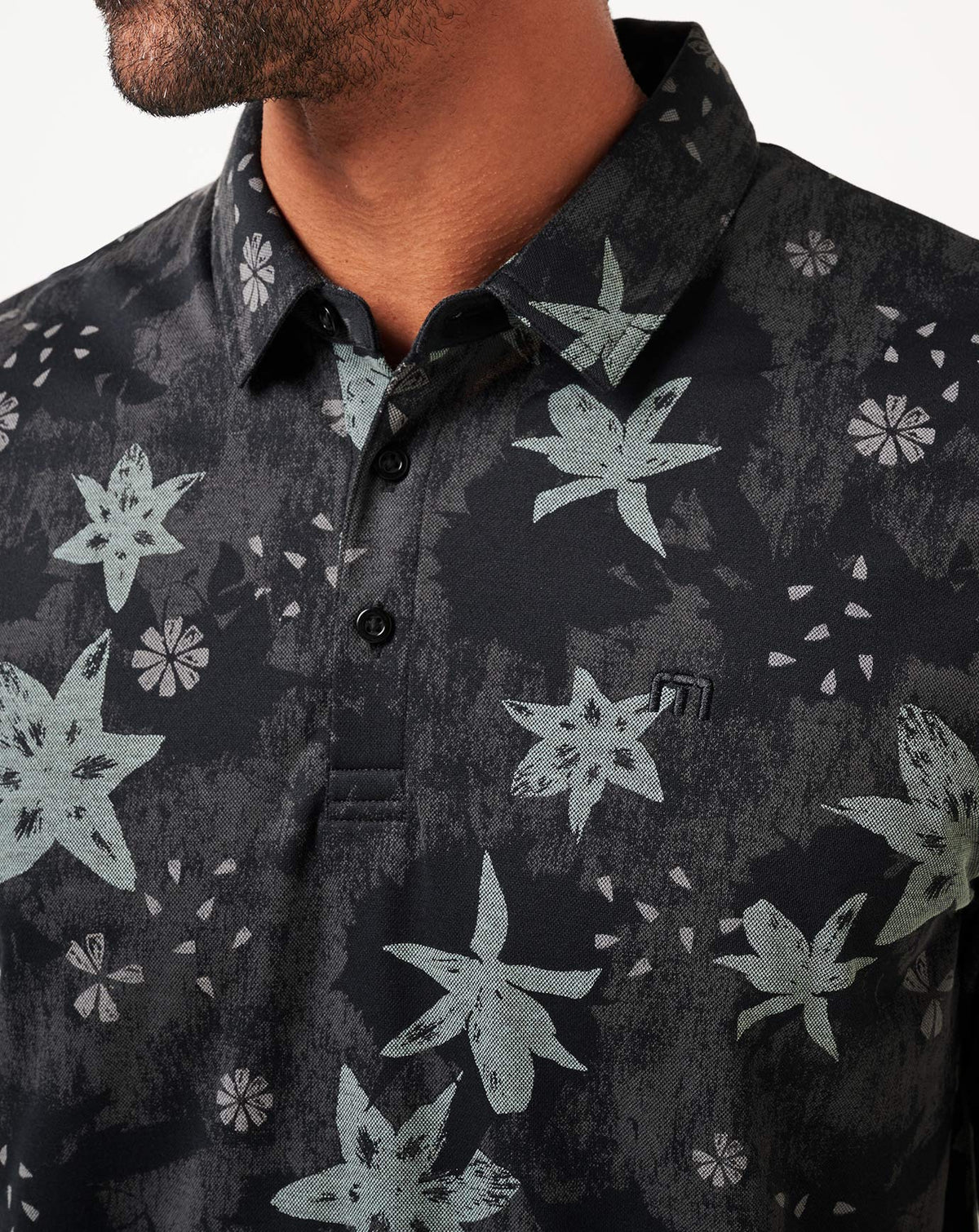 Trek Tide Polo Black | Travis Mathew