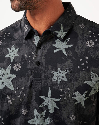 Trek Tide Polo Black | Travis Mathew
