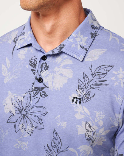 Featherweight Cruise Polo Heather Violet Storm | Travis Mathew