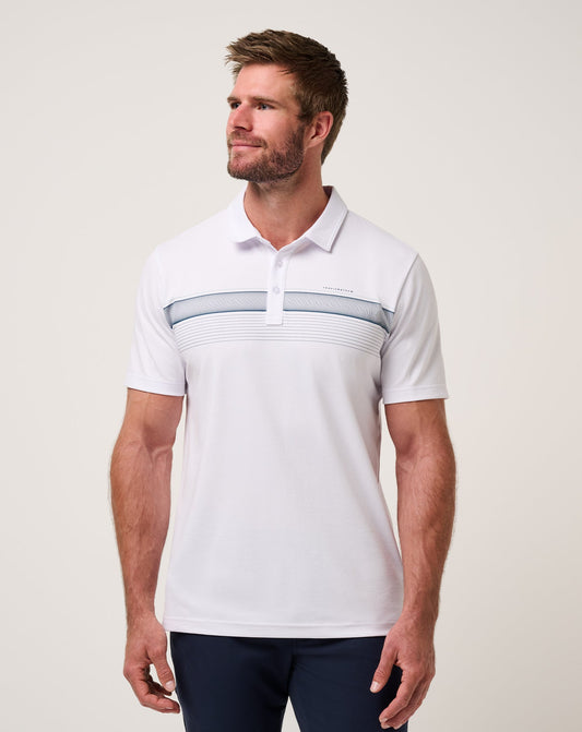 Perfect View Polo White | Travis Mathew