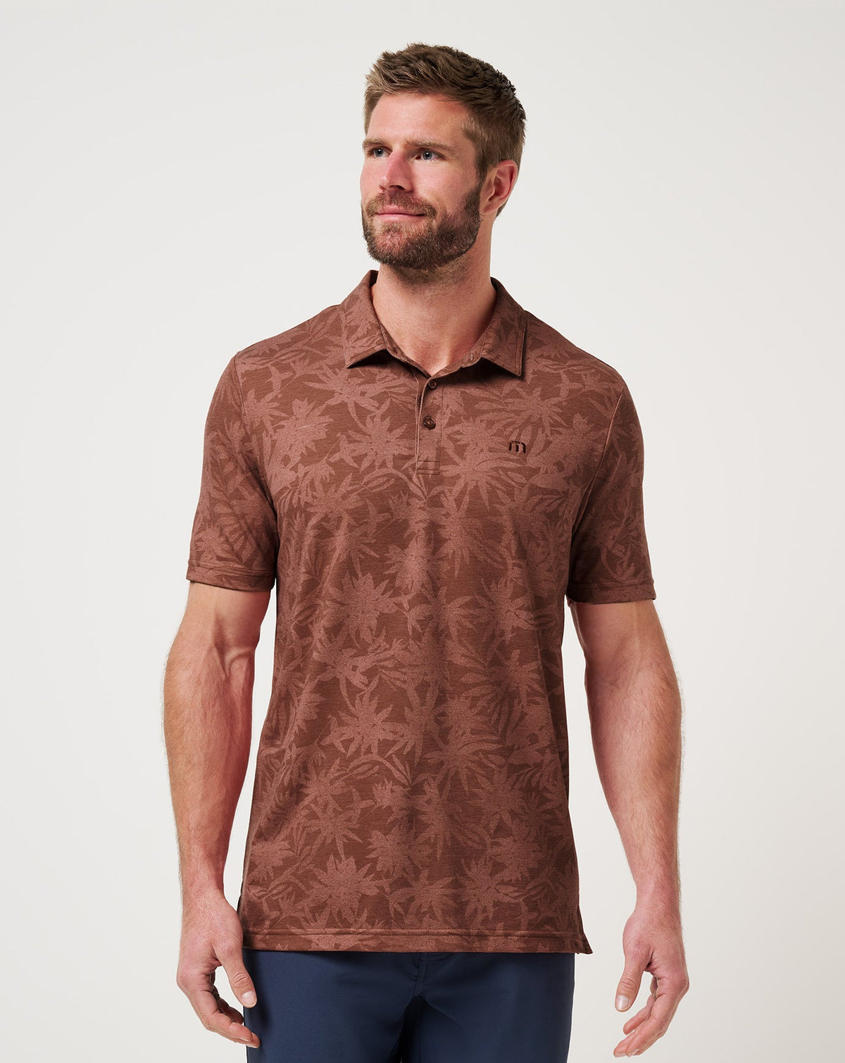 Featherweight Ticket Polo Maple | Travis Mathew