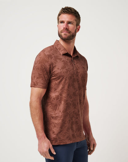 Featherweight Ticket Polo Maple | Travis Mathew