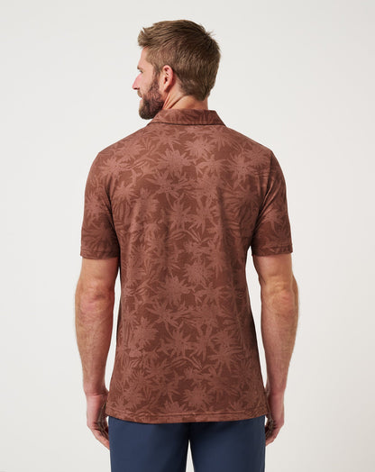 Featherweight Ticket Polo Maple | Travis Mathew