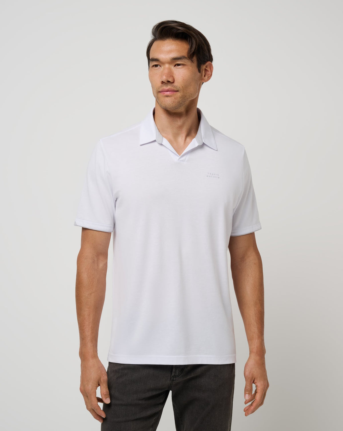 Late At Night Polo White | Travis Mathew