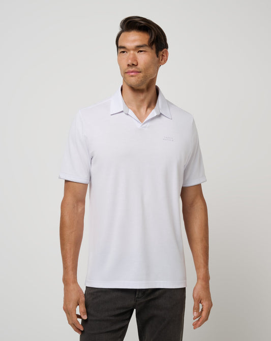 Late At Night Polo White | Travis Mathew