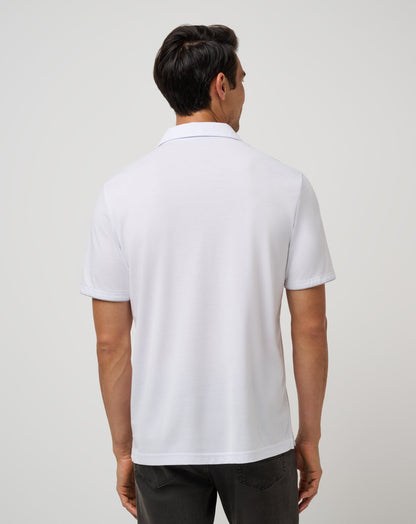 Late At Night Polo White | Travis Mathew